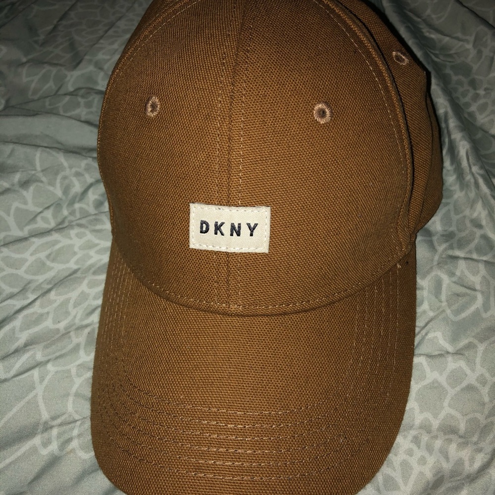DKNY Tan Dad Cap